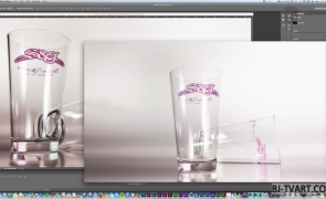 C4D制作漂亮玻璃酒杯带透明纹理贴图建模教程