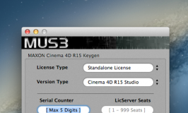 Maxon Cinema 4D R15 Retail Multilingual Mac注册器下载