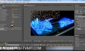 c4d制作城市高楼全息图投影未来高科技感视觉特效教程 Cinema4DTutorial Hologram City