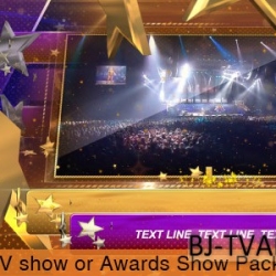 AE模板：颁奖晚会栏目包装 TV show or Awards Show Package Part2