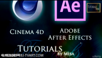 Udemy – Adobe After Effect and Cinema 4D 结合使用案例教程