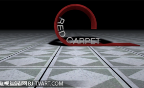 CINEMA4D创建文字与红地毯一同滚动卷起的动画教程 Rolling Red Carpet