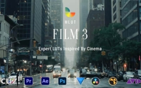 50个专业好莱坞电影分级LUTS调色预设 mLUT Film 3